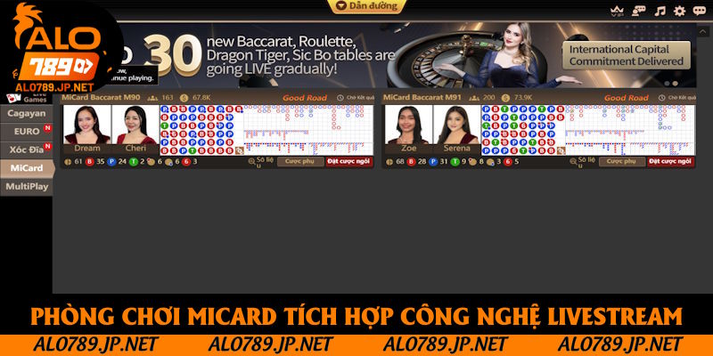 AG Live Casino: Cơ Hội Cho Bạn Trải Nghiệm Cá Cược Chuyên Nghiệp 3 Phòng chơi Micard tích hợp công nghệ livestream