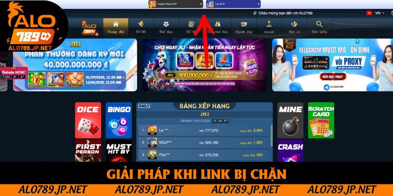 TRANG CHỦ 49 Giải pháp khi link bị chặn