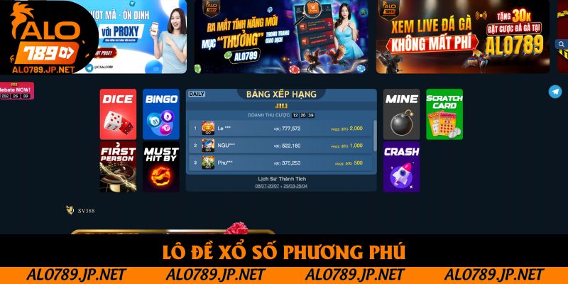 TRANG CHỦ 45 Lô đề xổ số phương phú